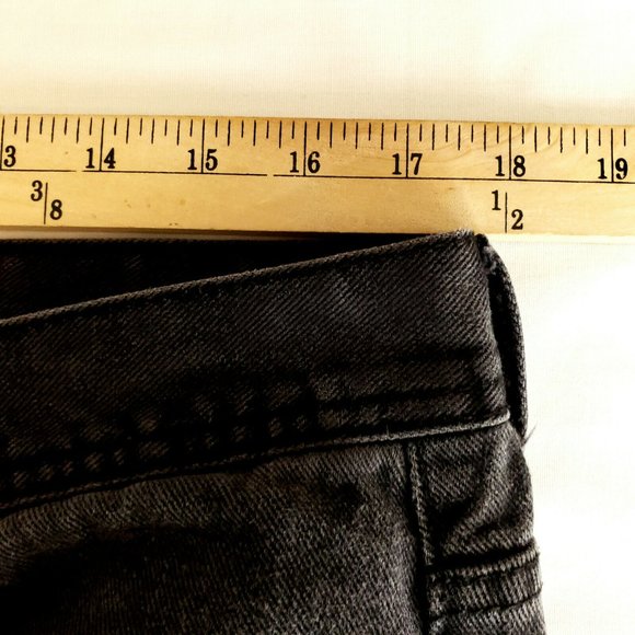 ODD CULTURE Distressed Black Jeans 36x32 Straight - Picture 6 of 7